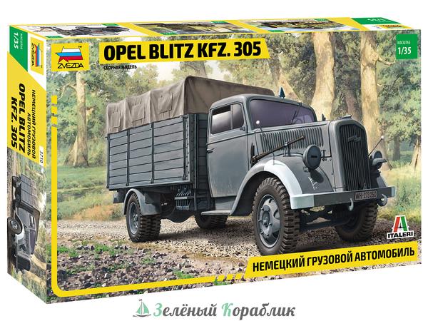 ZV3710 Немецкий грузовой автомобиль Opel Blitz Kfz. 305
