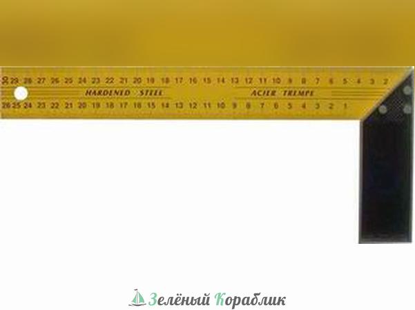 SK40303 Угольник столярный 400 мм желтый