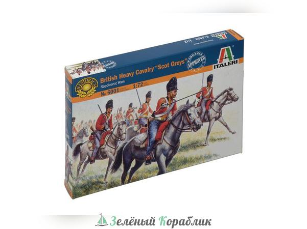 6001IT Британская тяжёлая кавалерия. Ватерлоо. 1815 г. British Heavy Cavalry (Scots Greys)