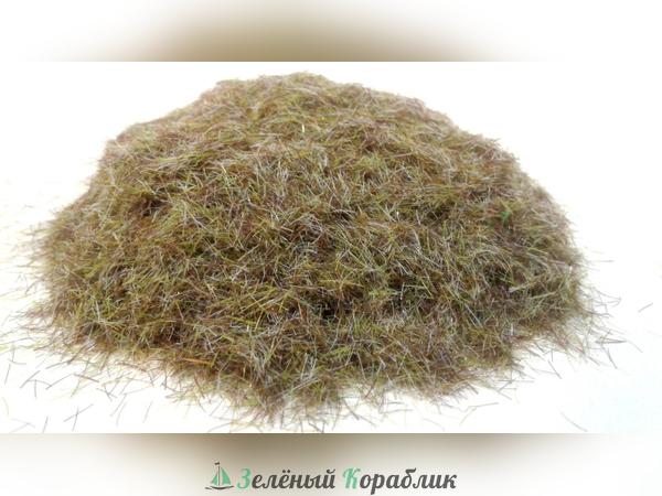 D20076 Электростатическая трава для макета (ворс для флокатора), № 4, болотный, 20 гр (высота 5 мм)