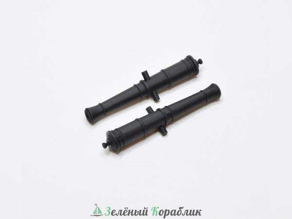DV138 Модель пушки (вторая половина XVIII — начало XIX вв.) (длина 23 мм), 2 шт.