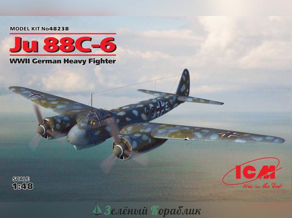 ICM-48238 Германский тяжелый истребитель Ju 88С-6, ІІ МВ