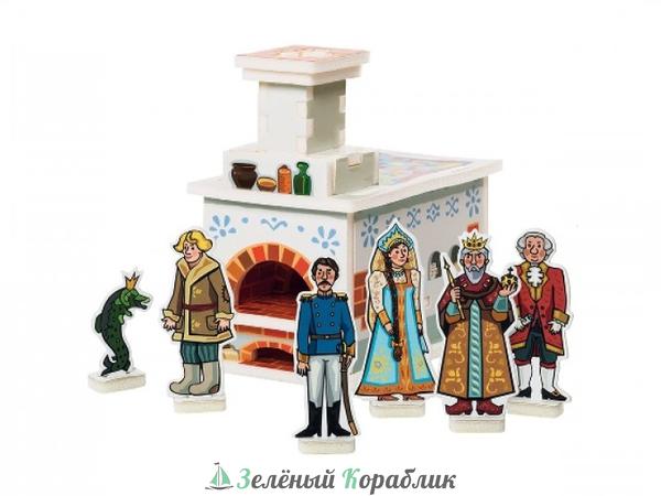 UB064 Набор сборных игрушек "Емелина печка"