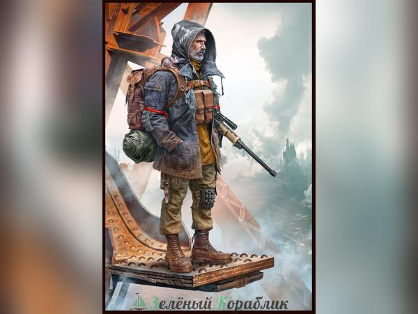 MB35213 Фигуры, «Постапокалиптика. Битва в пустыне. Клан Черепа - Дальний Рейд. Набор №1. Старый рейдер. Вадим.»