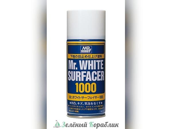 MHB-524 Краска грунтовка в баллончиках Mr.Primer Surfacer 1000 (объём 180 мл)