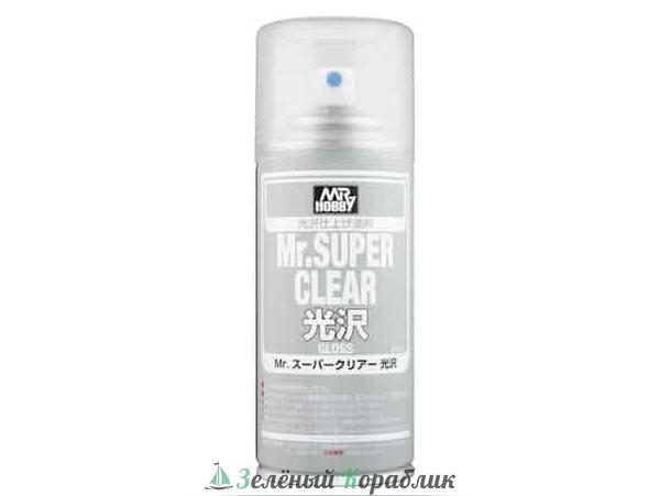 MHBB-513 Лак глянцевый аэрозольный Mr.Super clear gloss (объём 170 мл)