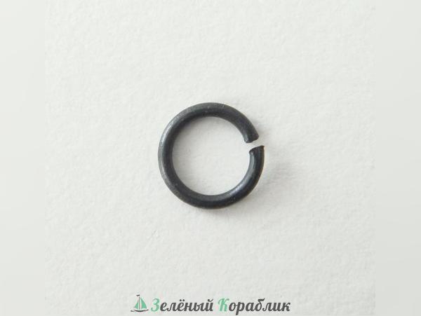 AL8620 Кольцо, черненая латунь, диаметр 4 м, 32 шт