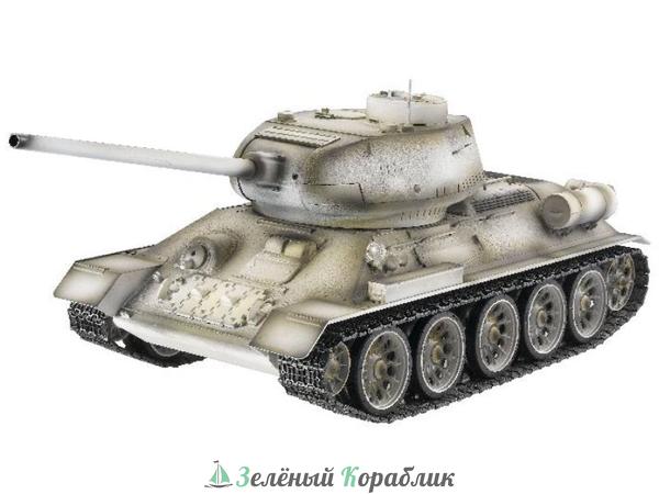 TG3909-1S-IR Р/У танк Taigen 1/16 T34-85 (СССР) (для ИК танкового боя) 2.4G (зимний)