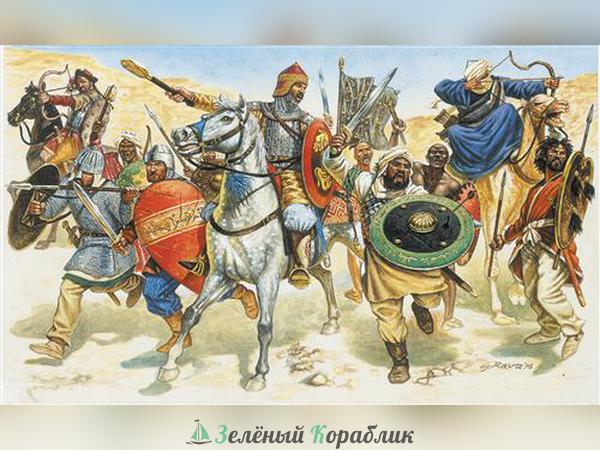 6010IT Сарацины XI века Saracens Warriors