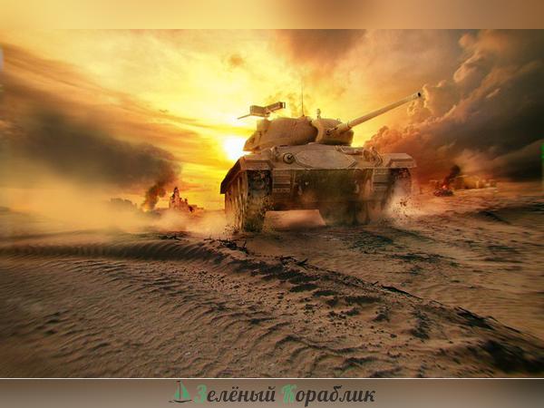 36504IT Танк World of Tanks - M24 Chaffee