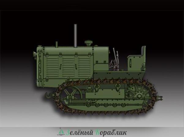 TR07112 Советский трактор ЧТЗ С-65