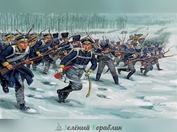 6067IT  Прусская пехота. 1813-15 г. Prussian Infantry