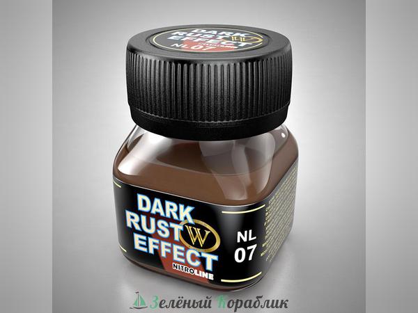 HDF-NL-07 Эффект тёмная ржавчина, 50 мл