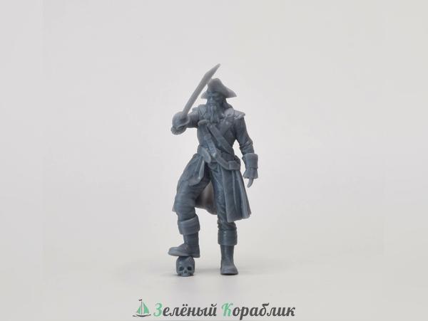 DV077 Фигурка пирата «Чёрная Борода» (масштаб 1:72)