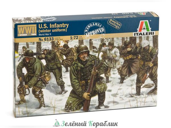 6133IT Американская пехота (зимняя униформа). U.S. infantry WW 2-nd (winter uniform) 