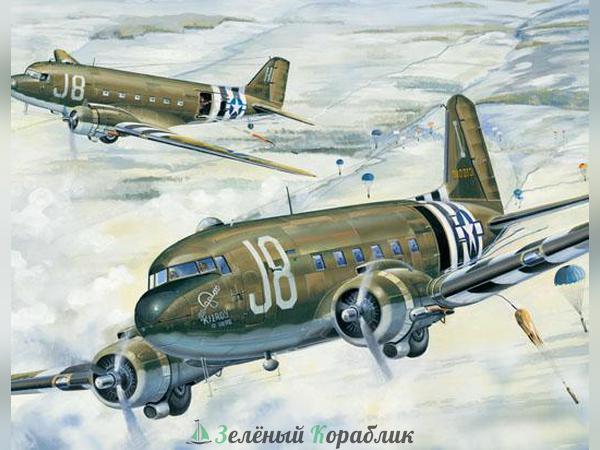 TR02828 Американский транспортный самолет  C-47A "Скайтрейн"