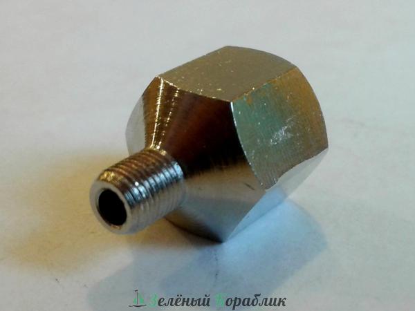 JAS8118 Переходник гайка 1/8" - штуцер М5х0,5