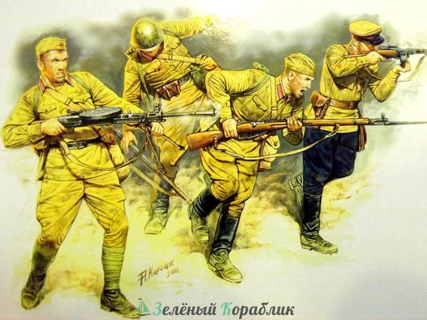 MB3523 Фигурки Советская пехота