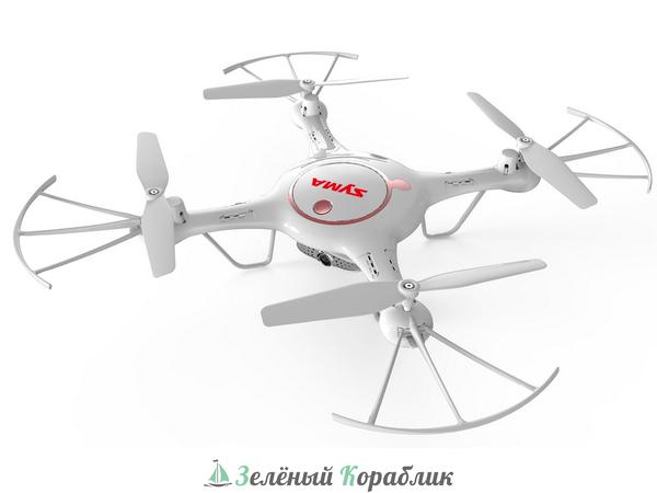 X5UW-D Р/У квадрокоптер Syma X5UW-D с FPV трансляцией Wi-Fi, управ. кам. с пульта 2.4G RTF