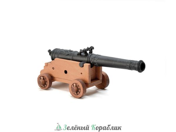 DV177 Сборная модель 24-фунтовой шведской пушки (XVII век) (масштаб 1:48)