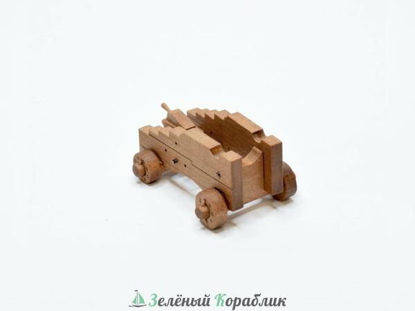 DV199 Станок для пушки XVIII века (масштаб 1:64), 1 шт.
