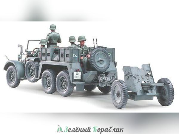 35259 Krupp Protze 1ton (6[4) Kfz.69 Towing Truck with 3,7cm Pak New