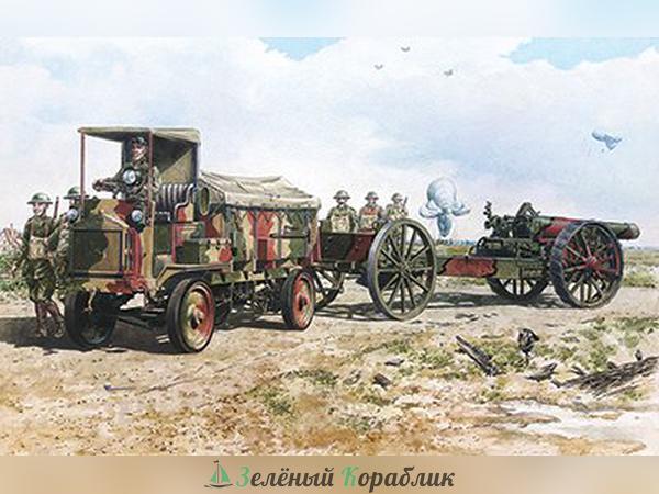 ROD713 Бронеавтомобиль FWD Model B 3 ton & BL 8-inch howitzer Mk.VI