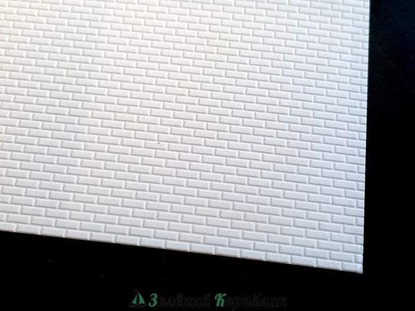 D13009-1 Объемная текстура кирпичной стены, ABS (длина 300 мм, ширина 215 мм)