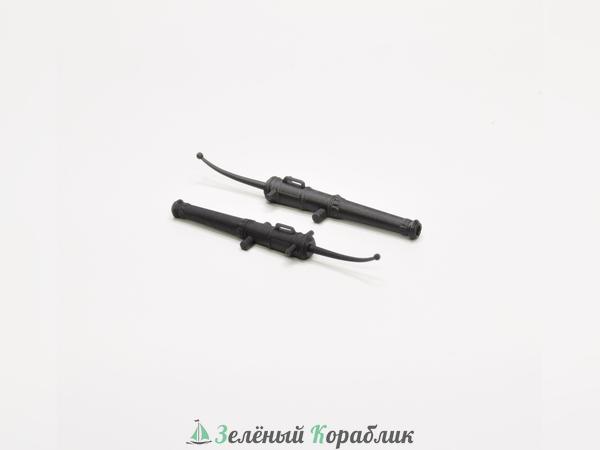 DV212 1-фунтовая пушка (Швеция, XVII век) (масштаб 1:72), 2 шт.