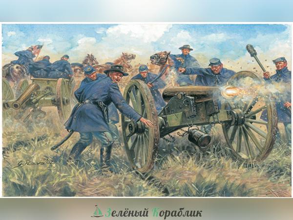 6038IT Солдаты  Union artillery (American Civil War)