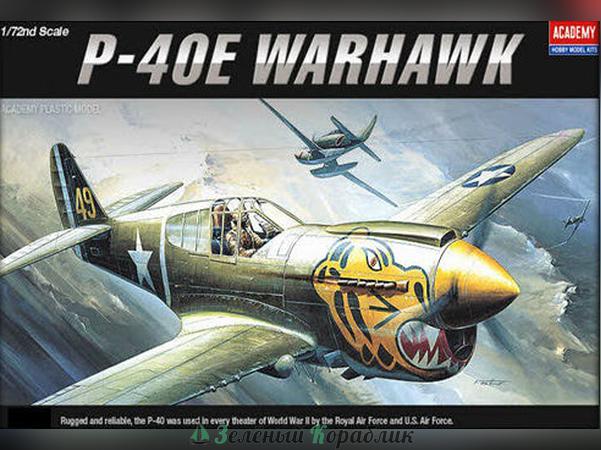 AC12468 Американский самолёт P-40E WARHAWK