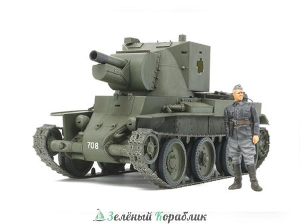 35318 Финское штурмовое орудие БТ-42 на базе трофейного советского танка БТ-7, с набором фототравления и фигурой танкиста