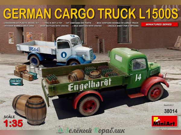 MNA38014 Автомобиль german cargo truck l1500s