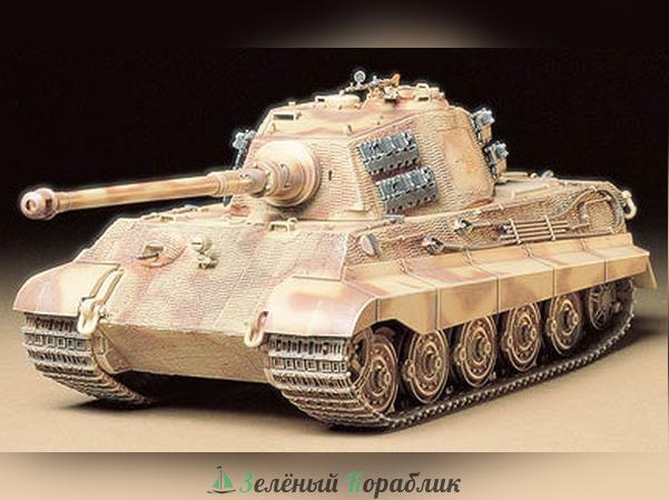 35164 Tamiya  Немецкий танк King Tiger "Рroduction Turret" + 1 фигурка