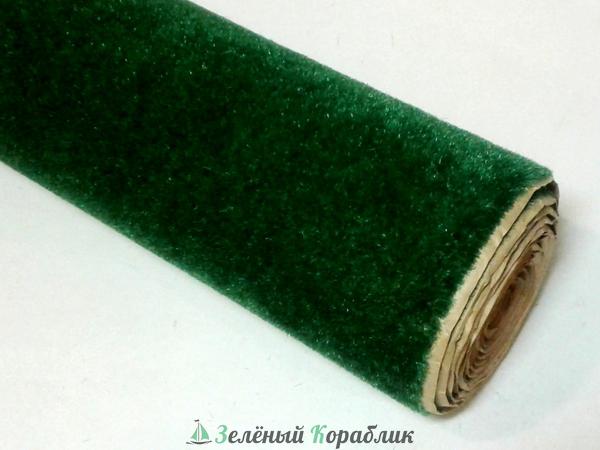 D20003-3 Рулонная трава для макета (листы), темно-зеленый (длина 600 мм, ширина 300 мм)