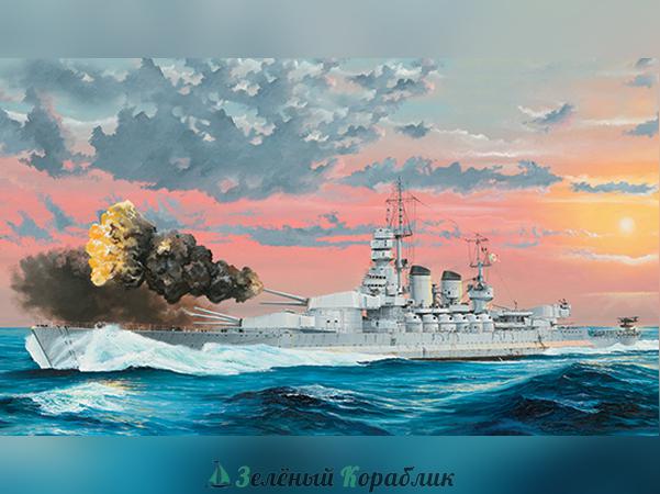 TR05319 Корабль Italian Navy Battleship RN Littorio 1941  (1:350)