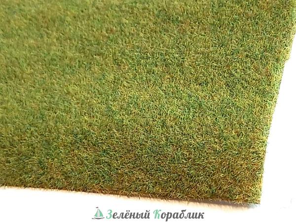 D10278 Рулонная трава для макета «Спокойная зелень» (длина 850 мм, ширина 600 мм)