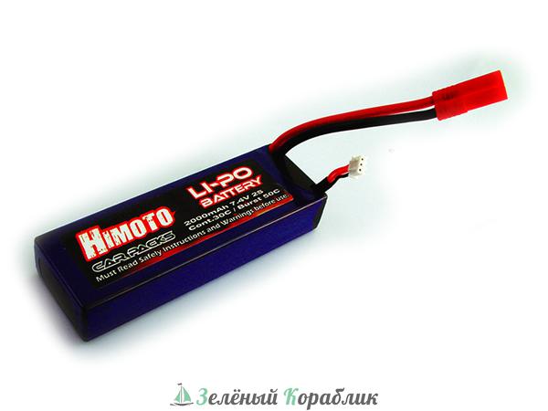 LP7420 Аккумулятор Li-Po Himoto 2000mAh, 7,4V, 30C