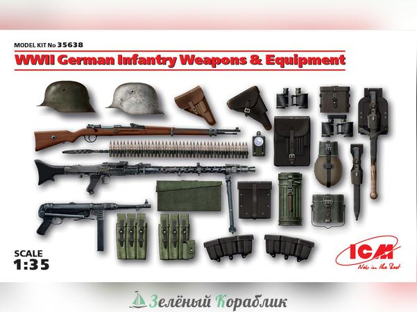 ICM-35638 Оружие и снаряжение Германской пехоты, ІІ Мировая война