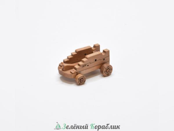 DV203 Станок для французской пушки XVIII века (масштаб 1:48), 2 шт.