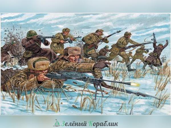 6069IT Советская пехота. Зима 1943 г. Russian Infantry - Winter Uniform