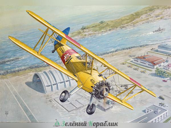 ROD633 Самолет Stearman PT-13 Kaydet