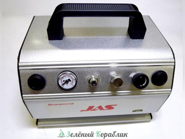 JAS1210 Компрессор 1210, с регулятором давления, автоматика, ресивер 0,3 л, 2 выхода