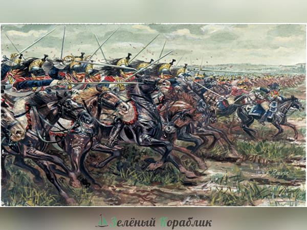 6084IT Солдаты  Napoleonic wars - french cuirassieurs