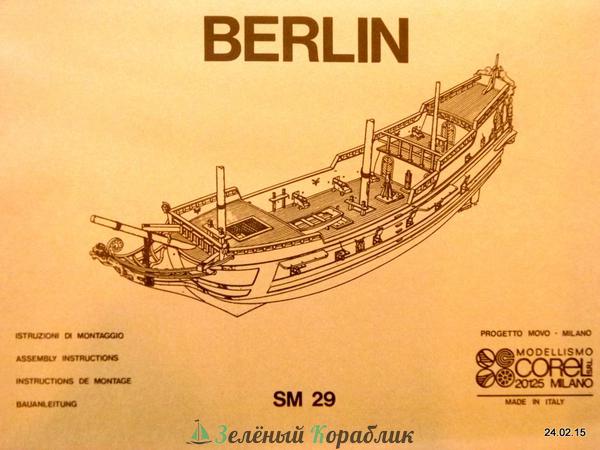 ABDM29 Чертеж корабля Berlin