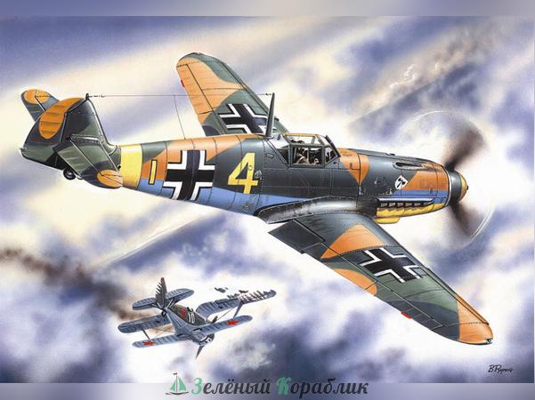 ICM-48103 Германский истребитель ІІ Мировой войны Bf 109F-4