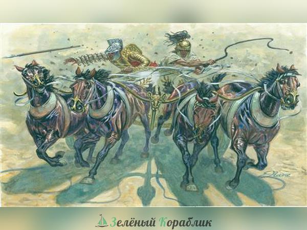 6874IT Квадрига с гладиаторами (Gladiators with Quadriga)