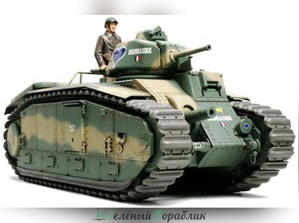 35282 Французский танк B1 bis с наборн.траками и фигурой командира
