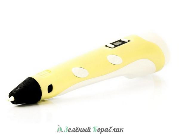 RP100BY 3D ручка Myriwell RP100B с дисплеем, желтая