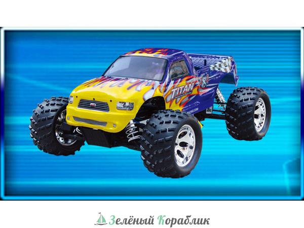 XH-054076 Кузов для 1/5, 28СС, 4WD, желто-голубой